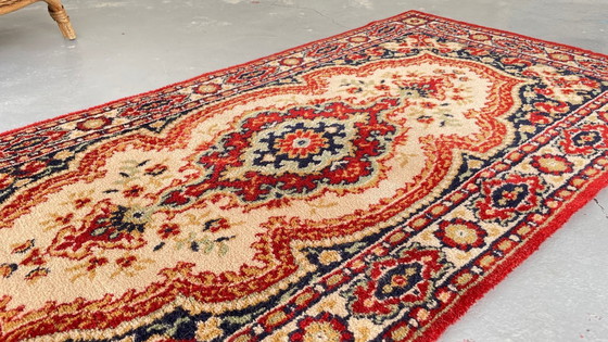 Image 1 of Tappeto vintage in pura lana Teppich Siegel