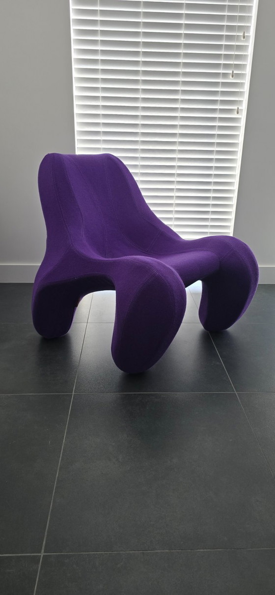 Image 1 of Max Jungblut - Fauteuil - Club 112 Kvadrat Hallingdal 702 - Tissu