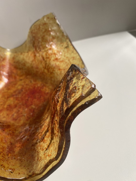 Image 1 of Piatto vintage a doppio strato o delle dimensioni di un fazzoletto