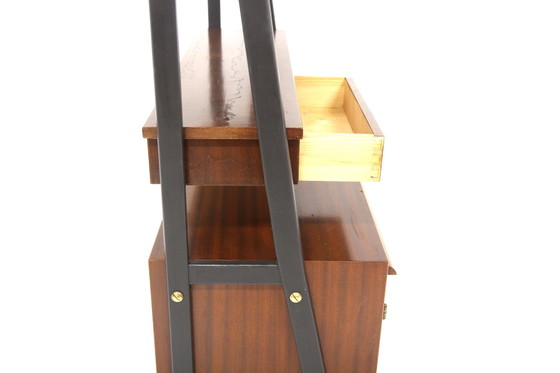 Image 1 of Scandinavian mahogany writing desk, Sweden, 1950