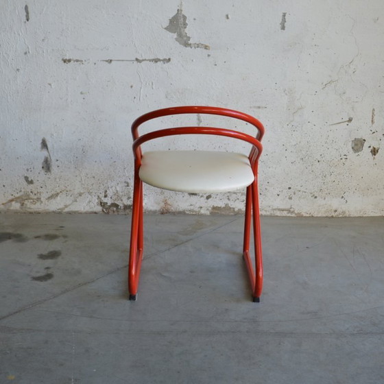 Image 1 of 4 chaises tubulaires