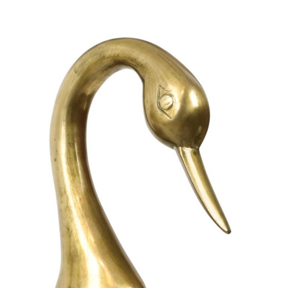 Image 1 of Vaso da fiori Swan Jardinières in ottone