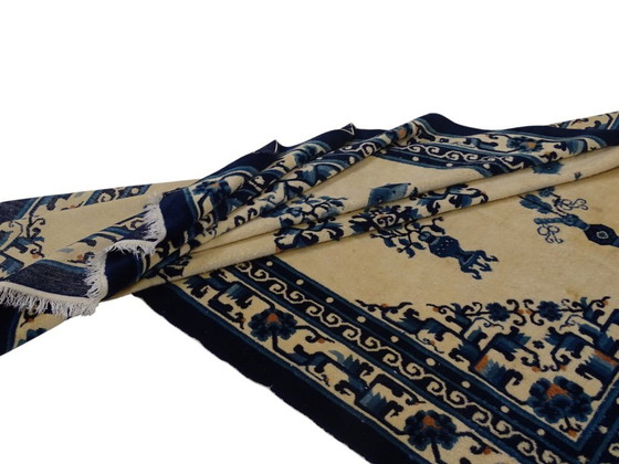 Image 1 of Antieke Pao Tao (Baotou) - 274 x 180 cm - Wol op katoen - Handgeknoopt in China, circa 1930