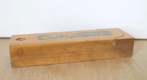 Astuccio Antico – Litografia Nostalgica (Anni '30-'50) – Oggetti decorativi, Wood (photo 7 of 14)