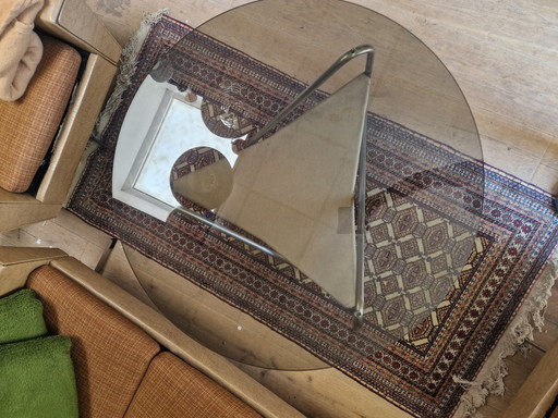 Table basse vintage de 100 cm de large x 46 cm de haut