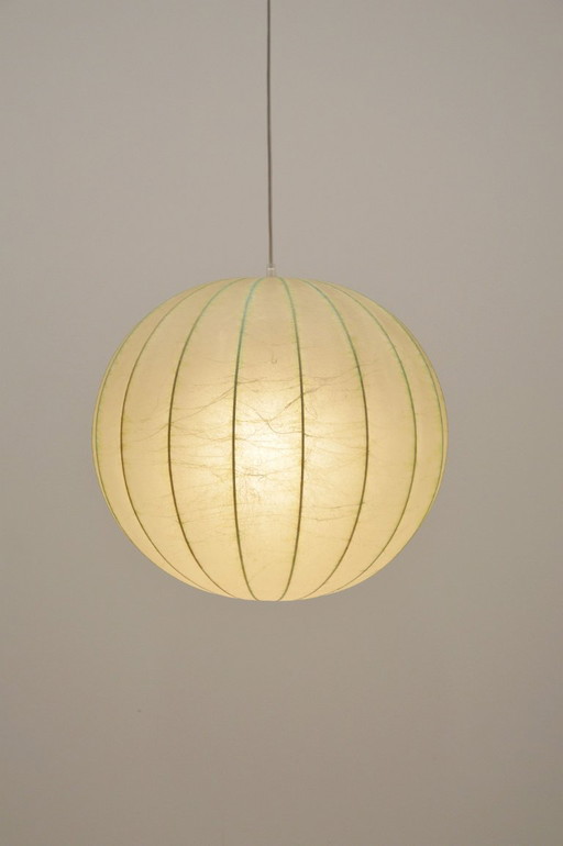 Lampada a sospensione vintage Cocoon di Goldkant Leuchten, anni '60
