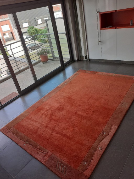 Nepalese hand-knotted carpet