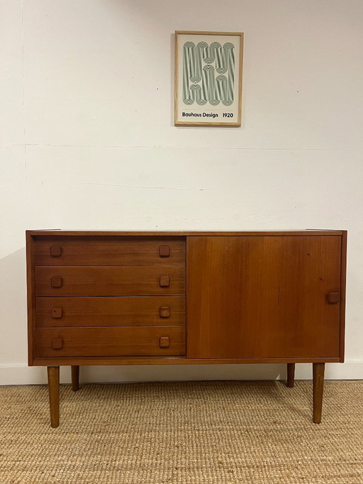 Vintage Danish Domino cabinet in teak