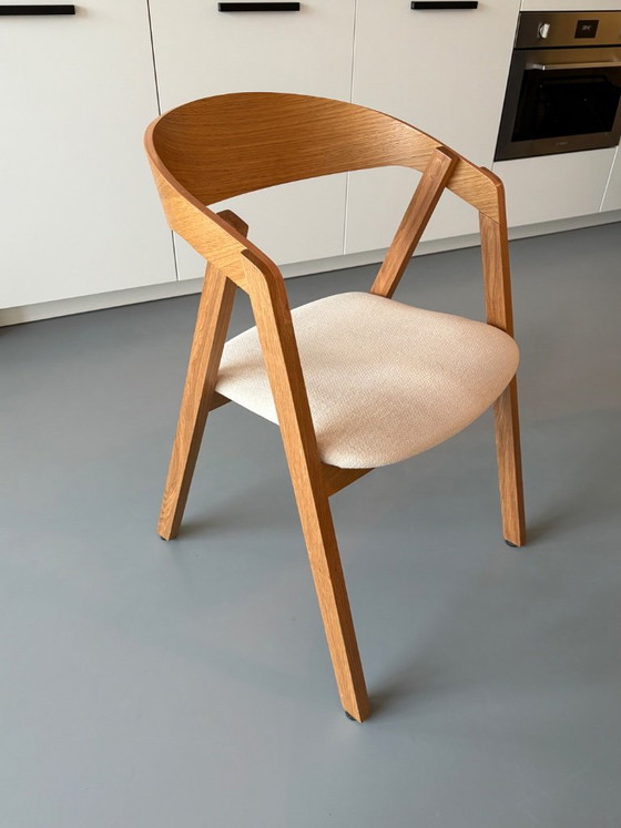 Tavolo e sedie Sav & Okse – Set da pranzo, Tessile, Legno (photo 4 of 5)