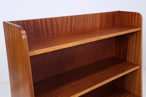 Image 1 of Libreria d'epoca anni '60 | Armadio a scaffale Mid Century retro in legno #05-52