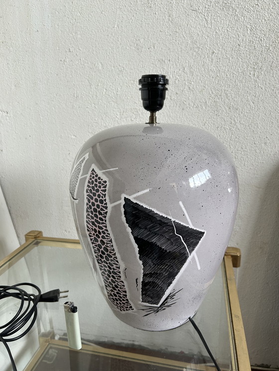 Image 1 of Vintage Lamp Les Hurets France, 1980s