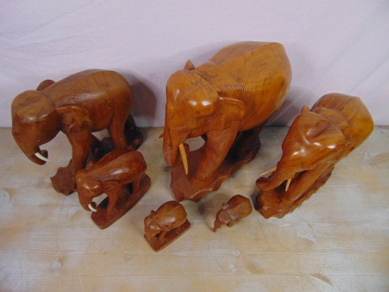 Image 1 of Collection d'éléphants de Thaïlande