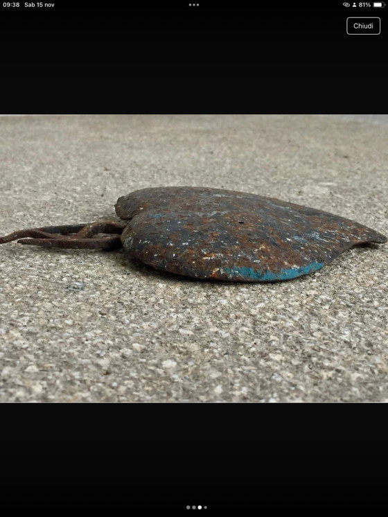 Image 1 of Ex voto antico in ferro battuto  (XVIII-XIX sec.)