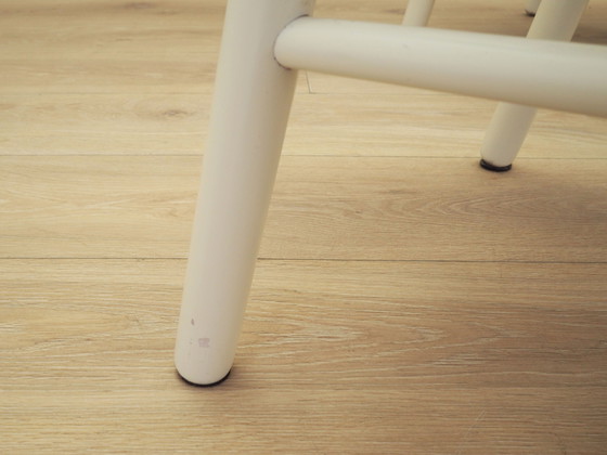 Image 1 of Ensemble de quatre chaises en hêtre, design italien, années 1970, Production : Italie