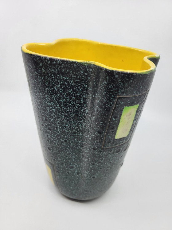 Image 1 of Poët-Laval Taschentuchvase aus Keramik, Frankreich, 1950