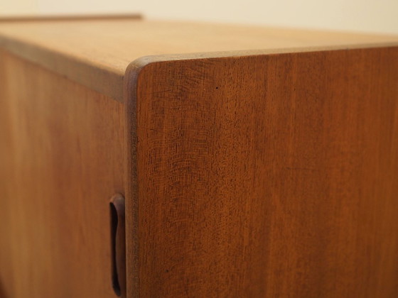 Mobile danese in teak con ante scorrevoli, Mid-Century Modern, anni '70 – Armadi contenitori, Legno (photo 14 of 15)