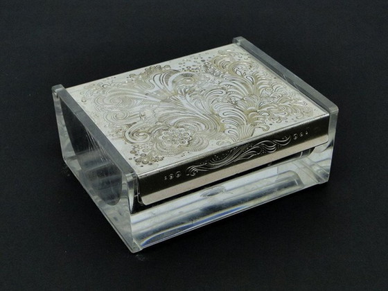 Art Deco Style Humidor from WMF, Germany, 1970s – Decorative Objects, Metal, Plexiglass (photo 5 of 13)