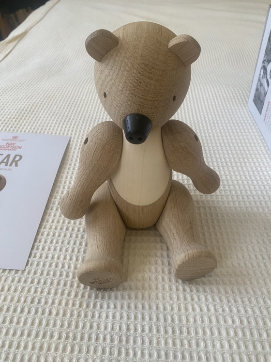 Image 1 of Kay Bojesen Bear Medium 39275 – Nieuw in doos
