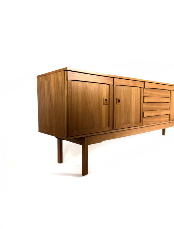 Image 1 of Vintage XL walnut sideboard, Royal Board Sweden ‘60