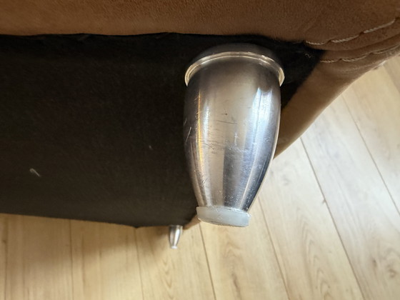 Image 1 of Luxuriöser Ledersessel – Europäisches Design (ca. 2000)