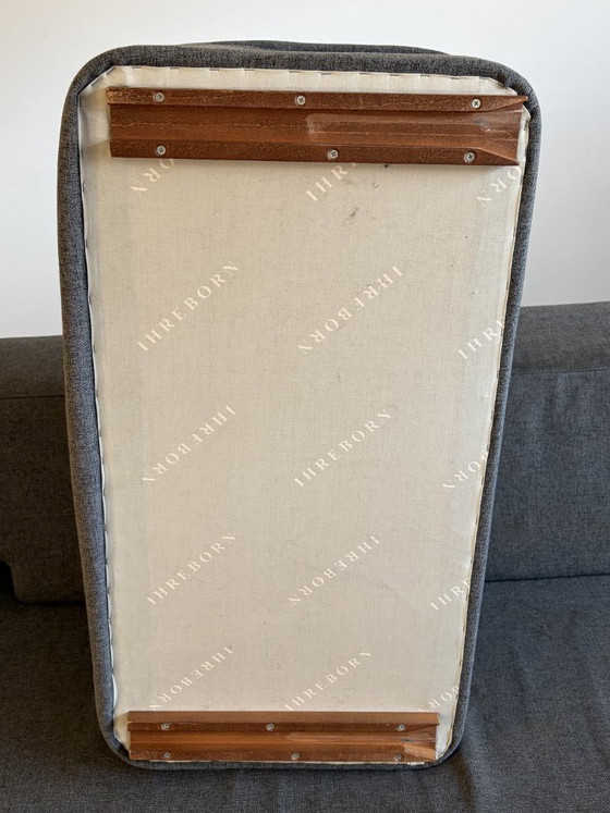 Jonas Ihreborn "Satellite" Sofa - restoration project / re-upholstery – 3-5 seaters, Wood, Chrome (photo 9 of 14)