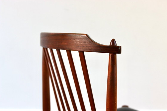 Image 1 of Set of 4 Scandinavian vintage Breox teak chairs, 1960