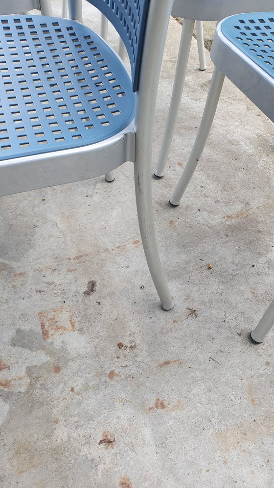 10x (+1) DePadova Silver Chair De Padova design chairs Italy, Dining chairs, Plastic (photo 6 of 14)