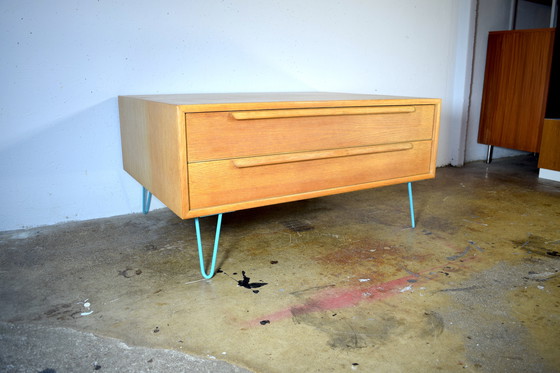 Image 1 of 1960s WK Furniture Sideboard Lowboard Vintage Chest of Drawers