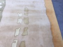 Vloerkleed in natuur wol, 2,5m op 1,9m