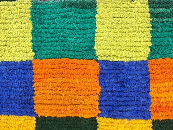 Image 1 of Berber Rug - 245 cm x 150 cm - colored Wool