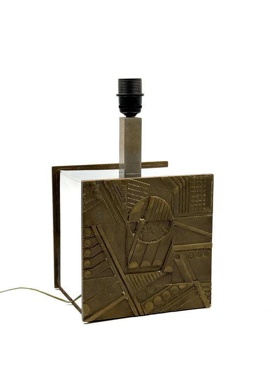 Image 1 of Luciano Frigerio, base de lampe de table Hollywood Regency, Italie 1970