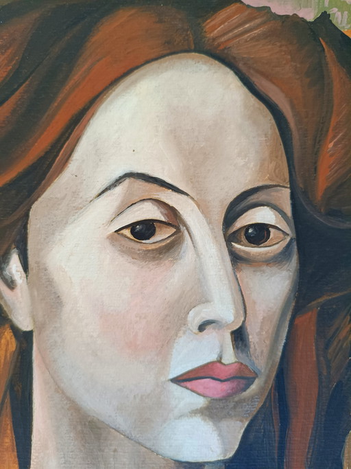 Dipinto olio su cartoncino Corot