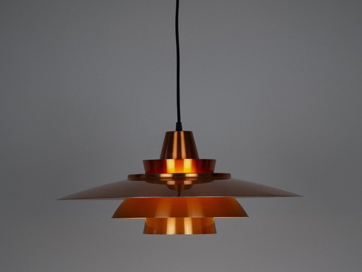 Dänische Vintage-Pendelleuchte Superlight von David Mogensen, 1980er Jahre