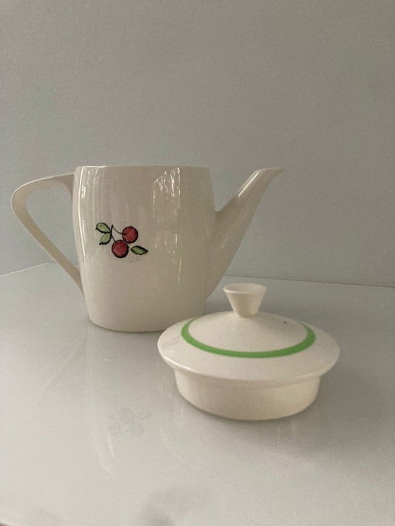 Image 1 of Vintage theepot Royal Sphinx met fruitdecor