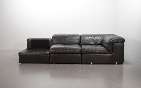 Canapé modulaire Jeep en cuir gris, années 1970, ensemble de 4 – Durlet, Canapés modulables, Leather (photo 20 of 38)