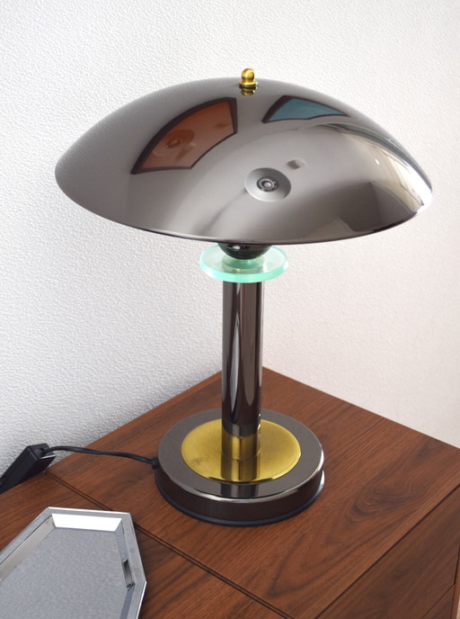 Electric table lamp, mushroom lamp