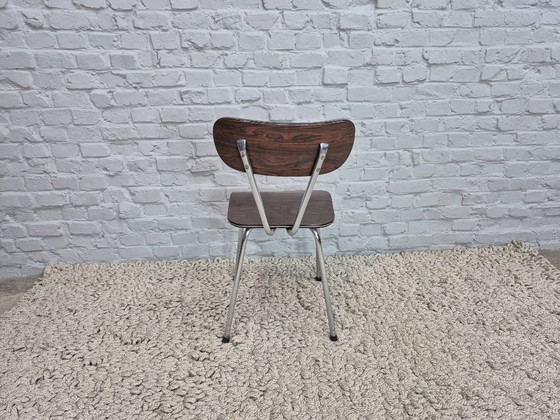 Set di 2 sedie da cucina vintage Brabantia, Formica a scacchi, Paesi Bassi, anni '60 – Sedie da pranzo (photo 7 of 10)