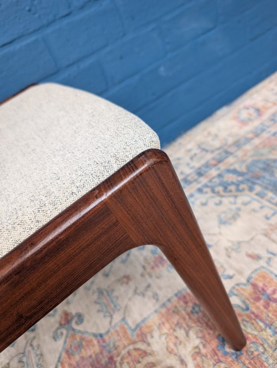Image 1 of 6x Vintage eetkamerstoelen, Erik Buch voor Anderstrup Møbelfabrik, jaren 60
