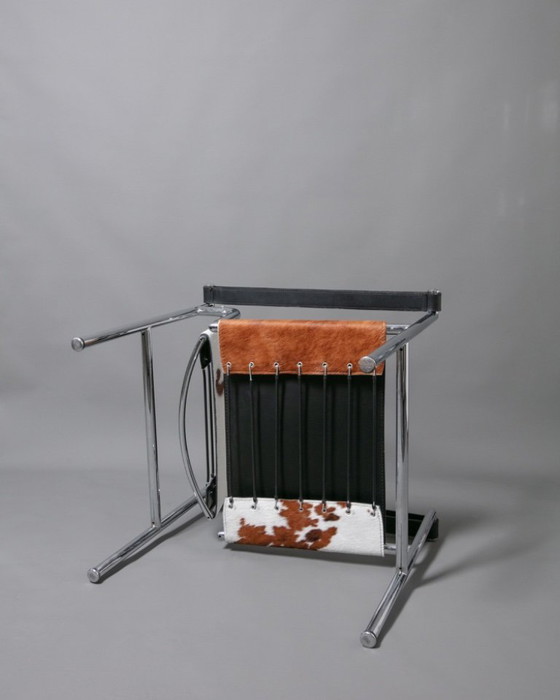 Image 1 of Sedia LC1 di Le Corbusier, Pierre Jeanneret, Charlotte Perriand per Cassina, anni '80