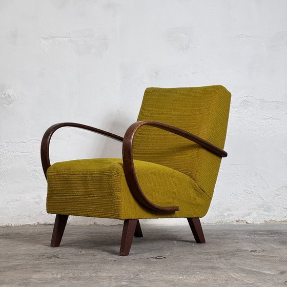 Image 1 of Poltrona Jindřich Halabala Tipo C, anni '30 - Art Déco cecoslovacco