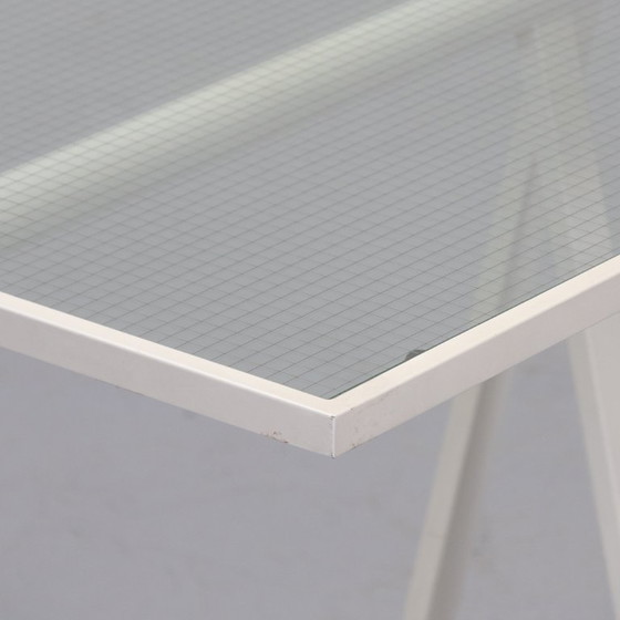 Image 1 of Trestle Bureau Rodney Kinsman Bieffeplast Italy '80s