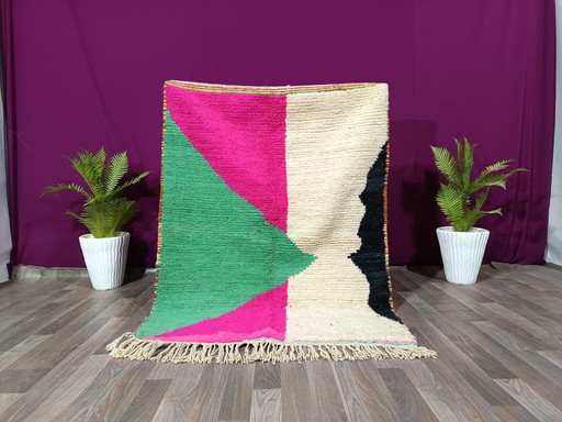 Moroccan Berber wool rug 170/250cm – vloerkleden en tapijten