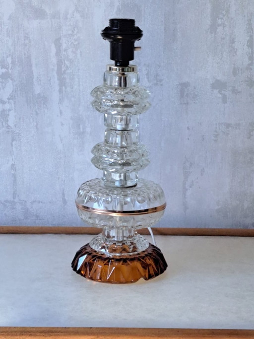 Lámpara de cristal Orrefors