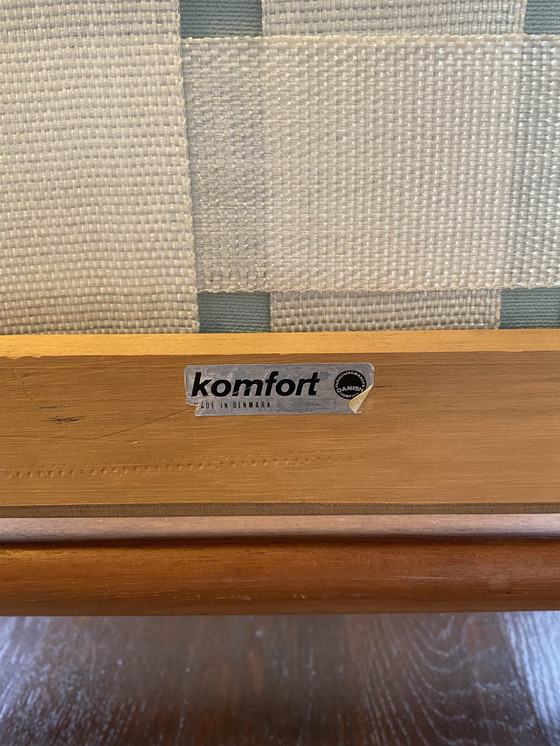 Image 1 of Ensemble de salon scandinave en teck massif – Komfort, Danemark, années 1960