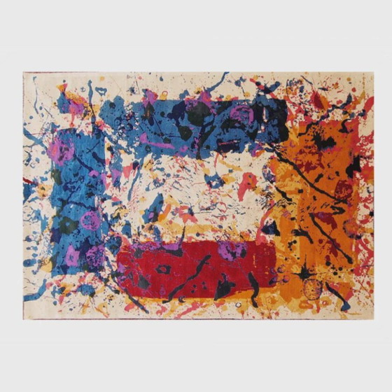 Alfombra Sam Francis sin título SF-267 – Lana de seda anudada a mano sobre algodón – 205 x 290 cm – Wool (photo 3 of 10)
