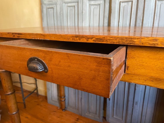 Image 1 of Small table Kitchen table Work table Side table French