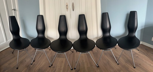 6x Varier Stokke Date eetkamerstoelen