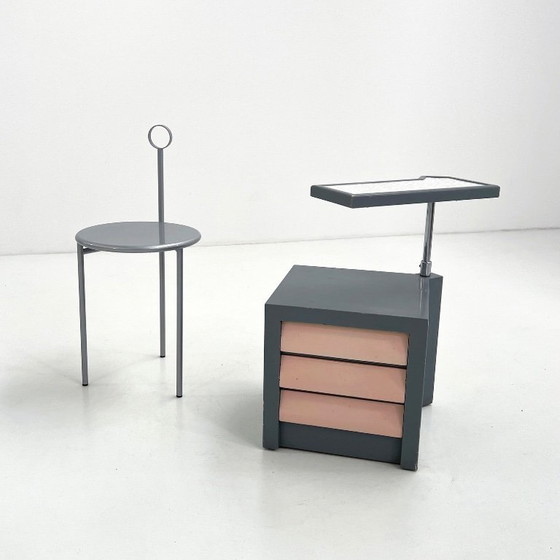 Image 1 of Cómoda lateral estilo Memphis, años 80