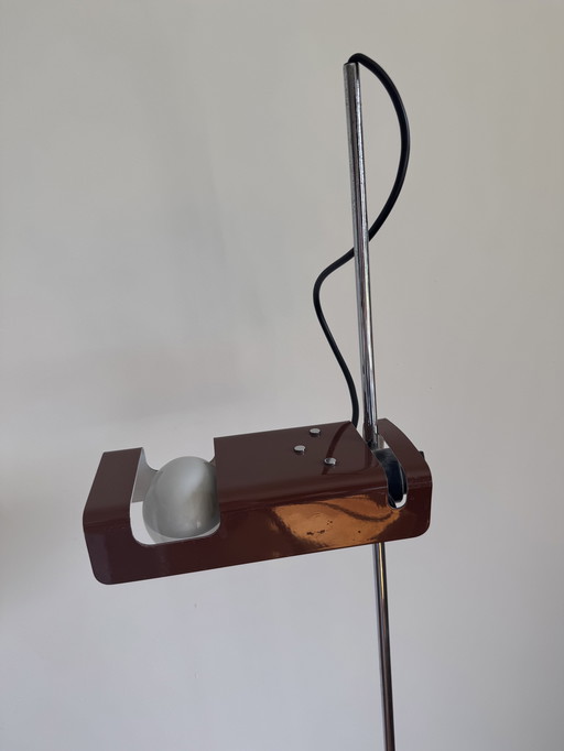 Oluce 3319 bruin Spider floor lamp