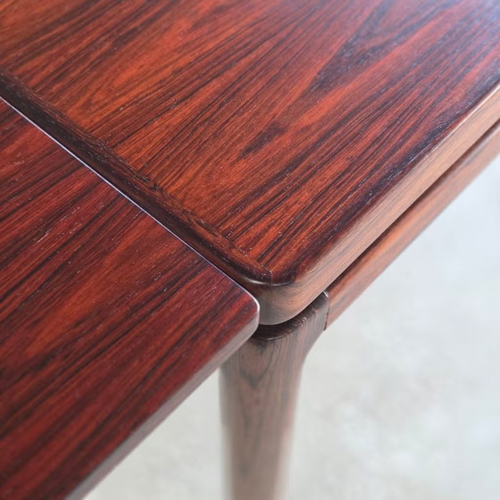 Johannes Andersen, Christian Linneberg, vintage Deense tafel, Andersen (Johannes), Eettafels, Hout, Bruin (foto 4 van 22)